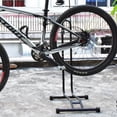 thumbnail image 3 of MTB Bike Bicycle Floor Parking Rack Storage Display Stand rack garage fat With Hook, 3 of 9