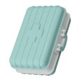 thumbnail image 1 of Pill Organizer Box, 6 Compartments Waterproof Pill Box, Tight Sealing Plastic Medicine Container For Pocket, Portable And Multifunctional Pill Case Holder For Daily Use Travel, 1 of 8