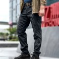 thumbnail image 4 of Soldes de la Fête des Pères! Pantalons Cargo Décontractés pour Hommes à Multiples Poches, Pantalons Cargo Amples pour Hommes Coupe Décontractée Pantalon Long, Pantalons pour Hommes à Poches Imperméables en Ripstop Pantalons de Randonnée Légers Cargo de Pêche Pantalons Militaires, 4 of 6