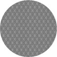 thumbnail image 1 of Ahgly Company Tapis d'Intérieur Ronds Transitionnels Gris Gray Lavables à la Machine, 6 Pieds Rond, 1 of 7
