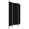 thumbnail image 2 of vidaXL 3-Panel Room Divider Black 150x180 cm, 2 of 4