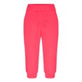 thumbnail image 4 of Timegard Womens Sweatpants Capri Pants Cinch Bottom Solid Color Cropped Joggers Workout Pants with Pockets, 4 of 6