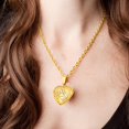 thumbnail image 3 of lionlar Cute Pet Urn Pendant Waterproof Photo Locket Rustproof Fashion for Dog Gold Pendant, 3 of 8
