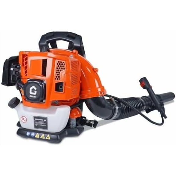 Ourlova Souffleuse à Feuilles à Dos 2 Temps 51 Cc 2,2 Hp – 765 CFM, 270 Mi/h avec Performance de Déneigement Puissante et Harnais Ergonomique pour Feuilles Mouillées, Nettoyage des Débris et Déneigement