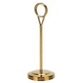 thumbnail image 2 of Picture Table Number Holder Stainless Steel Durable Fade  Lightweight Picture Clip for Hotel Restaurant, 2 of 8