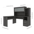 thumbnail image 2 of Bestar Dayton by Bestar L-Shaped Desk, 2 of 5