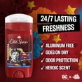 thumbnail image 4 of Old Spice Aluminum Free Deodorant for Men, 24/7 Freshness, Long Lasting Odor Protection, Smell Like a Hero, Superman, Bright Citrus and Cosmos Scent, 4 of 16