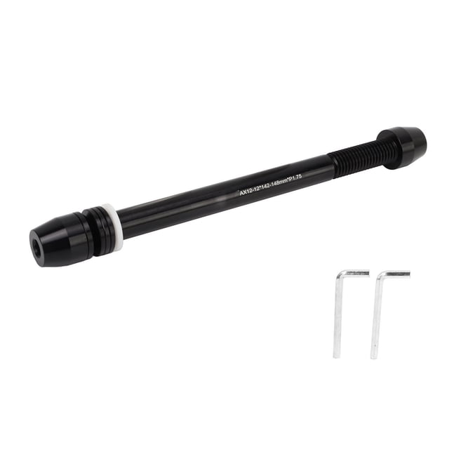 Bike Trainer Shaft, Bike Trainer Thru Axle Accurate Adjustable Length For Indoor
