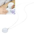 thumbnail image 3 of 5X Alloy Necklace Magnifying Glass Portable Reading Pendant Magnifier with ChainSilver Jewelry Tools and, 3 of 7