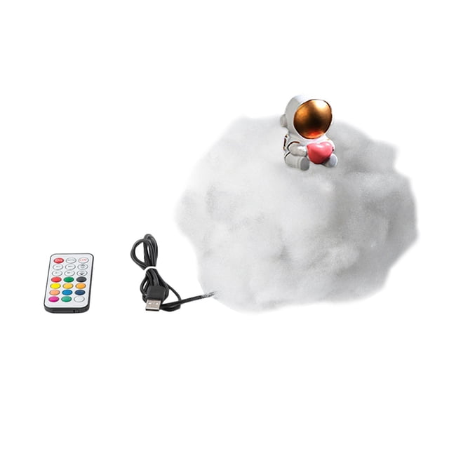 Yhmxh Kitchen Gadgets Cooking Gadgets Kitchen Gifts Home and Kitchen Astronaut Ornaments Remote Control Marquee Light Bar Gift Light cloud light