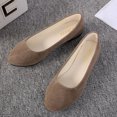 thumbnail image 2 of Femmes Filles Unies Grande Taille à Enfiler Plates Peu Profondes Confort Décontractées Chaussures Simples, 2 of 9