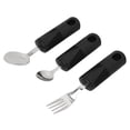 thumbnail image 1 of Parkinsons Utensils, 3 Pieces Nonslip Grip Adaptive Utensils Anti Shaking  For Arthritis, 1 of 8