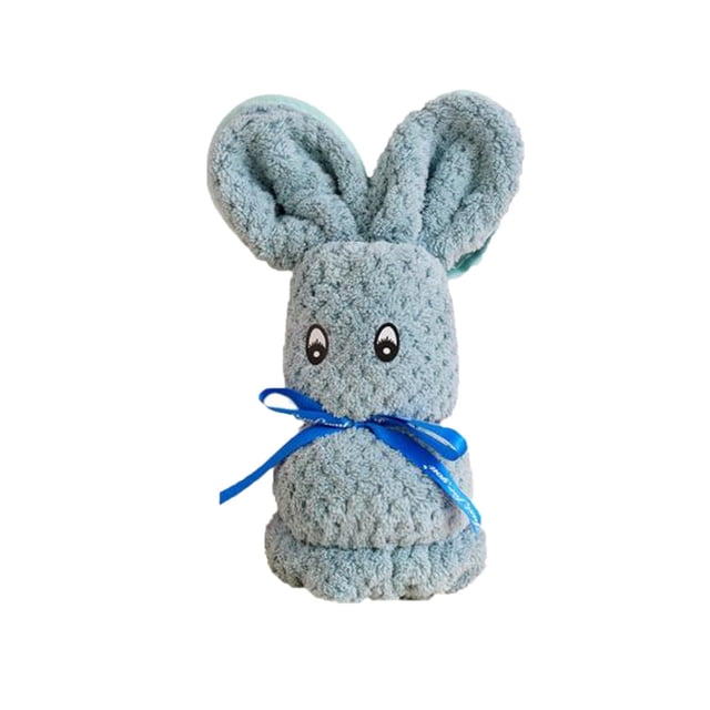 FcBaudy Petite Serviette Portative Cadeau pour Enfants des Pantoufles