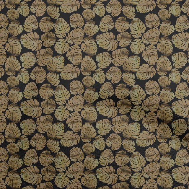 oneOone Cotton Poplin Light Brown Fabric Tropical Sewing Craft Projects Fabric Prints By Yard 42 Inch Wide