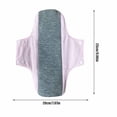 thumbnail image 2 of weibbin New Graphene Color Cotton Sanitary Pad Guide Wet Leakproof Washable Sanitary Napkins, 2 of 5
