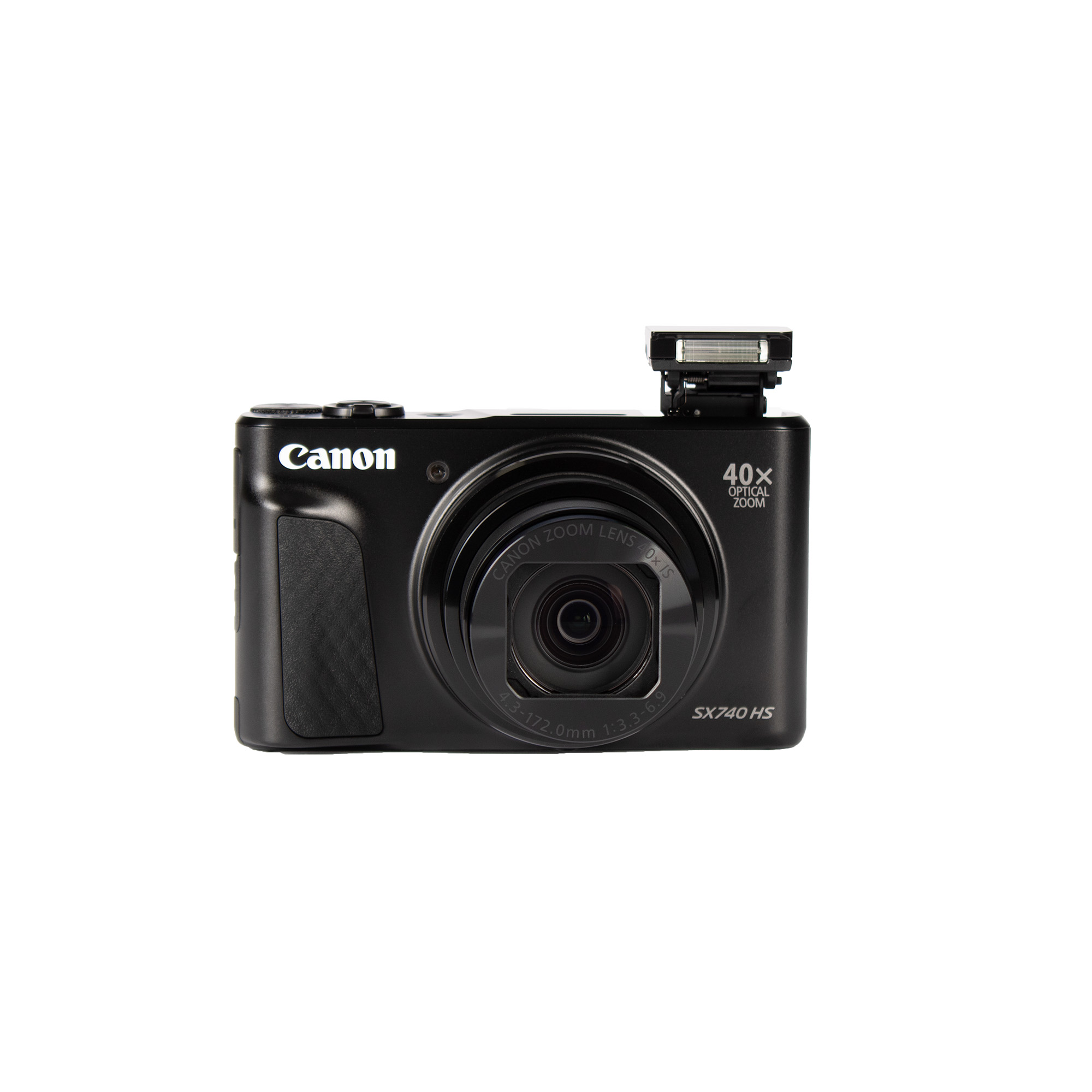 Canon PowerShot SX740 HS Digital Camera (Black) (2955C001) + 64GB