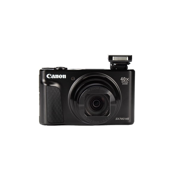 Canon PowerShot SX740 HS Digital Camera (Black) (2955C001) + 64GB