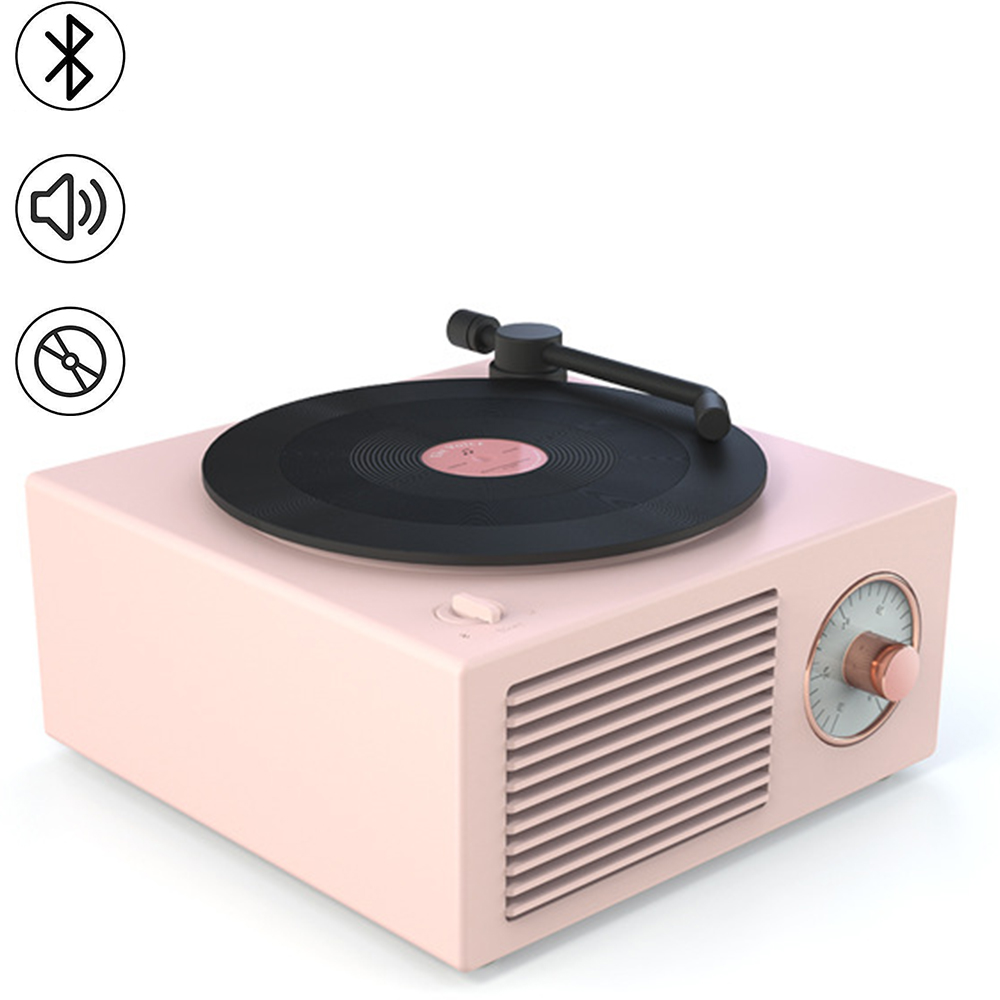 Vintage Radio Retro Bluetooth Speaker, Wireless Portable Speaker