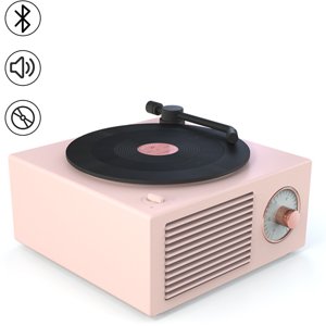 Haut-parleur Bluetooth Vintage Radio Retro, haut-parleurs portable sans fil
