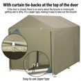 thumbnail image 3 of Edtara Bike Storage Shed, Waterproof Protection, Blocks 98% UV Rays, Fits up to 6 Bicycles, Heavy Duty Awning-Style Garage with Extra Replacement Covers for Outdoor Use, 3 of 8
