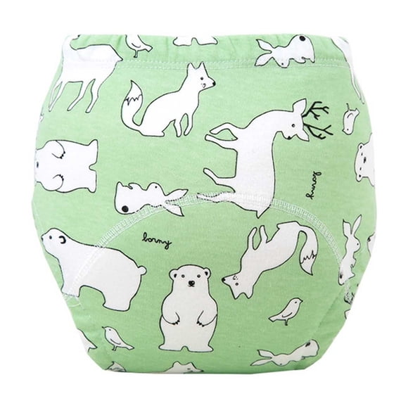 Peekaa Leakproof Kids Underwear - 6-Layer Absorbent, Breathable - Reusable, Adjustable Elastic - 3 Sizes for Boys, Girls
