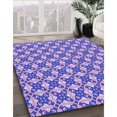 thumbnail image 3 of Ahgly Company Tapis d'Intérieur Lavable à la Machine, Carré, Transitionnel, Rose Blush, Tapis de Zone, 7 Pieds Carré, 3 of 7