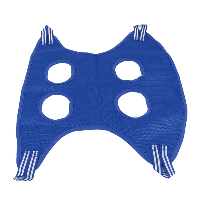 Sac de Contention pour Toilettage de Chiot, Écharpe Respirante Élastique Lavable en Machine Résistante à l'Usure pour Dents pour Chat Bleu Ensemble de 10 Pcs S