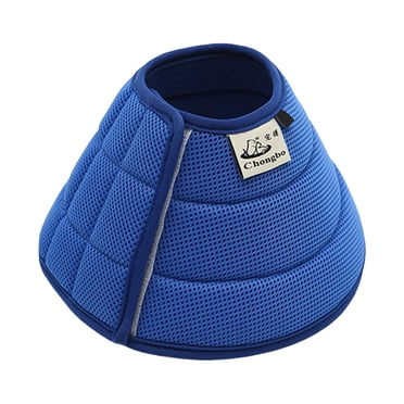 lionlar Collier Cône pour Chien Bord Souple Cesser de Lécher Protecteur Blessure Animaux Collier de Récupération L L L 38-44cm
