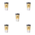 thumbnail image 3 of kurtrusly Reusable Thermal Cup Eco-Conscious Choice For Better Tomorrow Convenient gradient gold 500ml 5Set, 3 of 6
