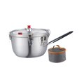 thumbnail image 4 of veasfak Stainless Steel Pressure Cooking Pot Instant Cooking Pot Fast Cooking Pressure Single handle, 4 of 9
