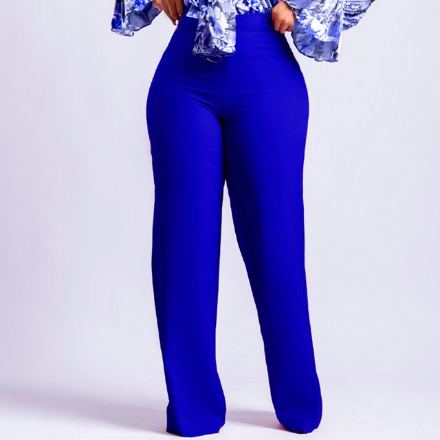 Womens Trousers, Women Tight And Versatile High Waisted Elastic Solid Color Pants, Work Pants