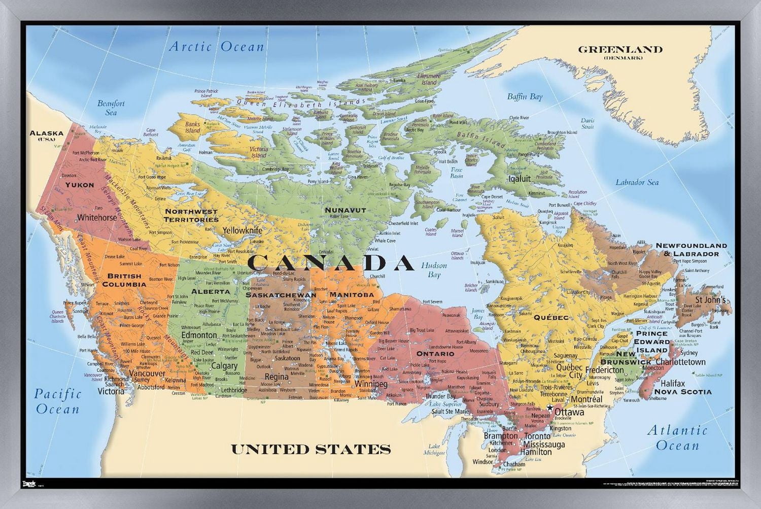 Carte - Canada