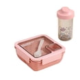 thumbnail image 2 of EGNMCR Lunch Bags for Women Lunch Box Bento Box Portable Plastic Partition Integrated Lunch Box, Multi-functional Light Food Bento Box lunch boxes, 2 of 3