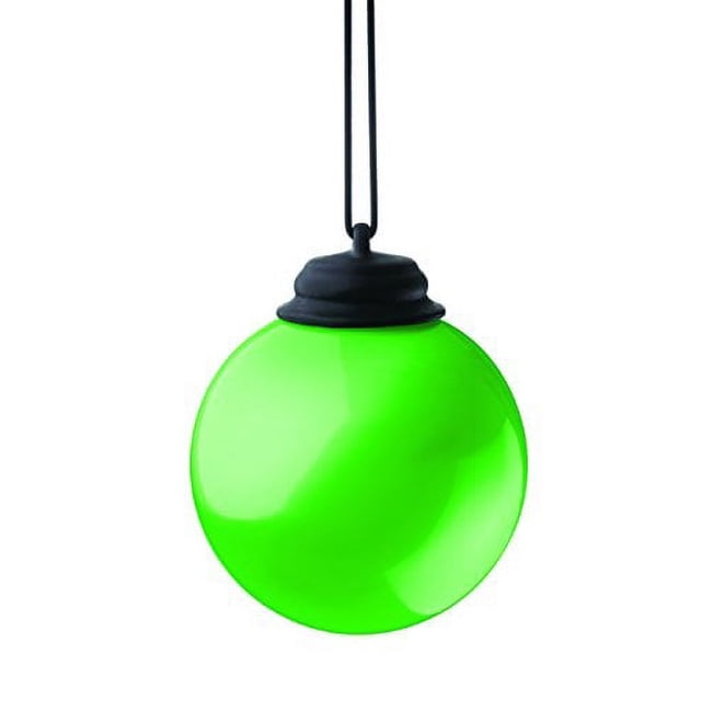 Xodus Innovations WP465 Battery Powered Hanging Decorative Outdoor Led Pulsing Globe, 5", Light Green