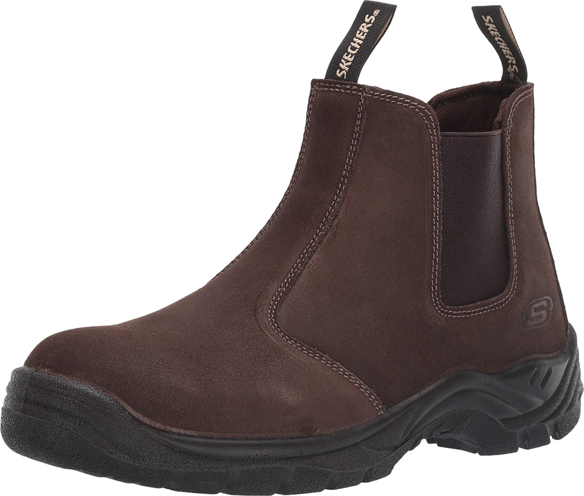 Skechers Mens Chelsea Boot Construction Shoe