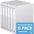 thumbnail image 1 of Davis Group, Premium Economy, Round Ring, Binder, 6 Pack, 1", 1 of 3