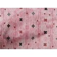 thumbnail image 4 of oneOone Cotton Poplin Light Pink Fabric Mandala Texture Craft Projects Decor Fabric Printed By The Yard 42 Inch Wide, 4 of 4