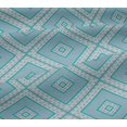 thumbnail image 5 of oneOone Viscose Jersey Fabric Diamond|Triangle & Check Geometric Print Fabric By Yard 60 Inches Wide, 5 of 5