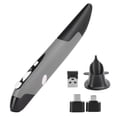 thumbnail image 2 of USB Computer Stylus PC Parts 2.4G Mouse Pen Type Personalized Vertical Ergonomic Innovative Functionality for PC Notebooks Red Blue Gray, 2 of 7
