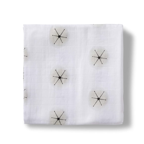 Moonjax Couverture d'Emmaillotage en Mousseline de Coton, Stardust