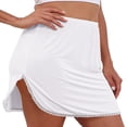 thumbnail image 4 of Jupons Mi-Longs pour Femmes Jupon Court Mini Jupes Dentelle Courbée Jupon Mi-Long, 4 of 5