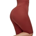 thumbnail image 4 of Qtocio Plus Size Shorts,Women's Solid Color High Waisted Supportive Shorts for Yoga and Workout Summer Activities, 4 of 4