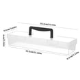 thumbnail image 2 of EGNMCR Kitchen Gadgets, Kitchen Accessories, Kitchen Utensils, Kitchen Tool Household Hardware Tool Box Transparent Long Portable Screw Accessories Storage Box Plastic Box noodle storage, 2 of 2