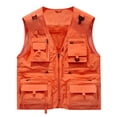 thumbnail image 1 of TIMIFIS Mens Mesh Outdoor Work Fishing Travel Photo Cargo Vests Summer Casual Work Multi Pockets Breathable Waistcoat JacketFall, 1 of 2