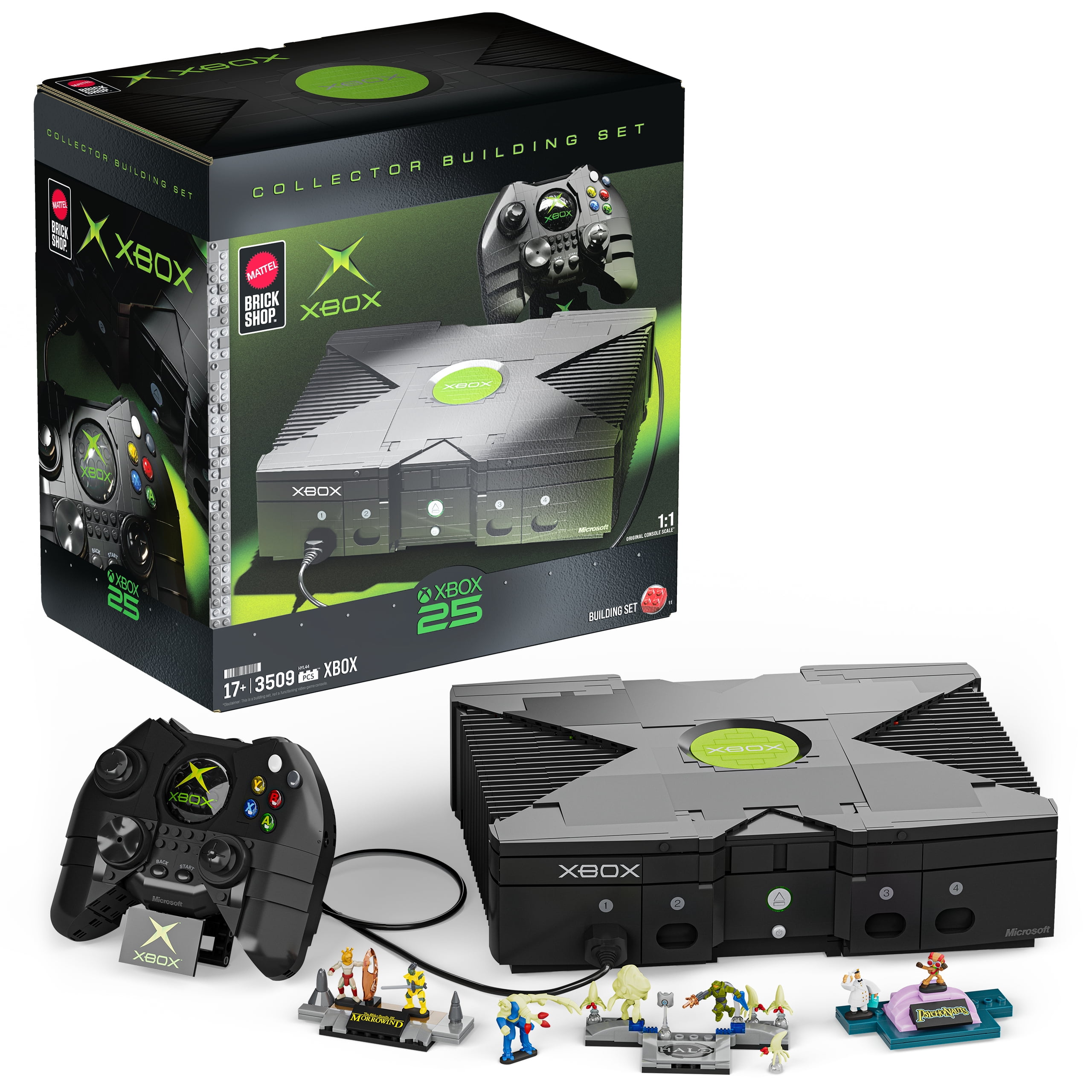 Mattel Brick Shop Microsoft Coffret de construction Xbox originale
