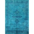 thumbnail image 1 of Ahgly Tapis Rectangulaire Lavable en Machine Industriel Moderne Bleu Ciel Profond, 2 Pieds x 4 Pieds, 1 of 7