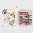 thumbnail image 4 of Small Storage Drawers,Desk Storage Box Multi Plastic Storage Drawers Small Drawer Organizer Dependable Performance, 4 of 5