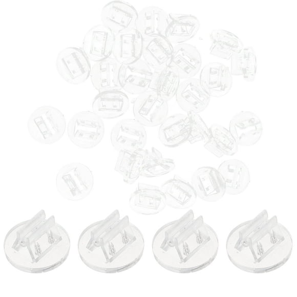 HLONK Support de Cartes 100 Pcs Bases de Cartes en Papier Supports de Cartes de Jeu en Plastique Support de Cartes en Plastique