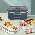 thumbnail image 1 of Danhjin Electric Lunch Boxes Hot Household Stainless Steel Lunch Box 1.8L Display Function Car Insulation Plug In Lunch Box Kitchen Appliances, 1 of 6