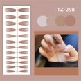 thumbnail image 3 of Glossy Press On Nails Long Square Fake Nails Elegant 24Pcs лн [ζ √| L5M9, 3 of 8